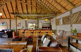 Indoor lounge at Jackalberry Chobe