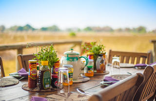 Dining at Oddballs' Enclave