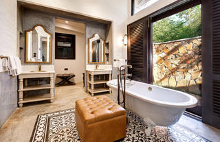 Bathroom in luxury king bed suite 