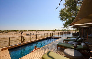 Savute Safari Lodge Pool Deck