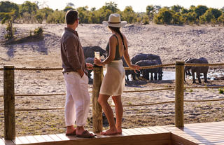 Savute Safari Lodge Pool Deck