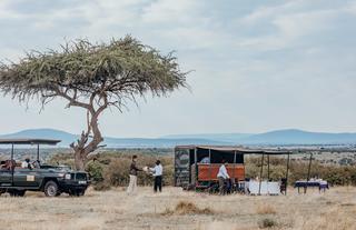Sun Downers at Mara Nyika Camp