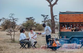 Sun Downers at Mara Nyika Camp