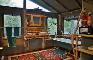 Forest Camp, Tent bathroom ensuite