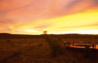 Fire Core at Sunset