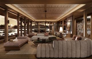Baines' Lodge - Lounge