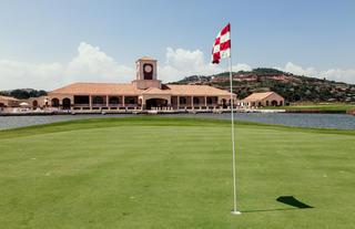 Club house from the 18th hole