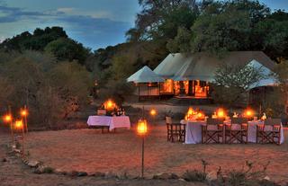 Hamiltons Tented Camp Bush - Dining 1