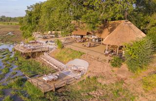 Kafunta River Lodge - the main area