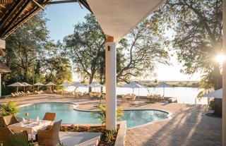 View from The Riverside Restaurant