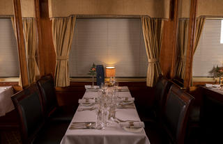 The Dining Car - 4 seater table setting