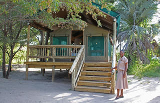Luxury Safari tents Nata Lodge
