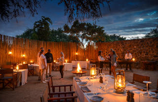 Outdoor dining - boma