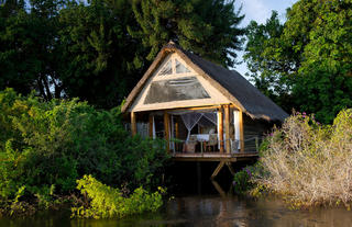 Chalet from the River