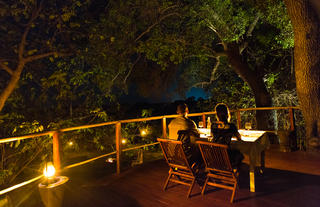 Dining on the Viewing Deck