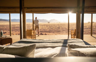 Wolwedans Plains Camp View from room