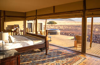 Wolwedans Plains Camp Room interior