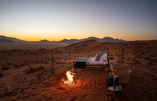 Desert sleepout