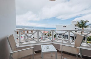 Deluxe room balcony