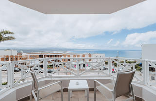 Honeymoon suite balcony