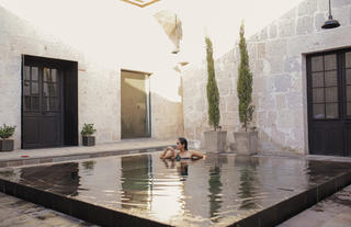 Heated Plunge Pool