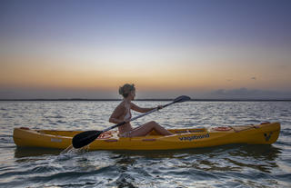 Kayaking in the Island