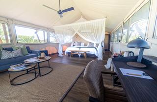 Luxury Safari tented accommodation