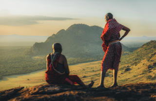 Maasai sunset