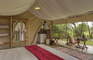 Asilia Ol Pejeta Bush Camp - Guest Tent with Veranda