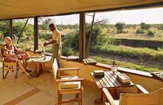 Asilia Ol Pejeta Bush Camp - View From the Lounge 