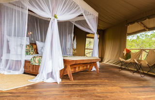 Inside Tent