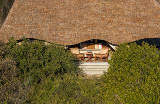 Safari Tent Aerial View