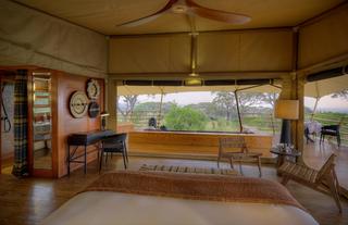 tented suite at Serengeti Bushtops