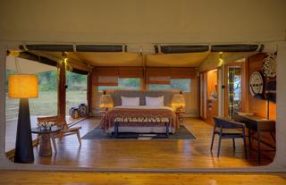 tented suite at Serengeti Bushtops