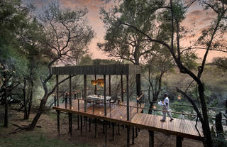 Morukuru River House - sala
