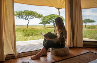 Lounge in Guest Tent
