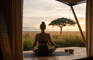 Meditation at Cherero Camp