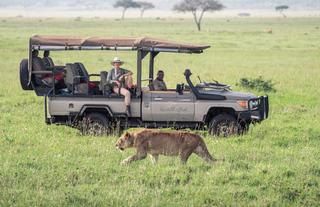 Game viewing at Musabi Plains