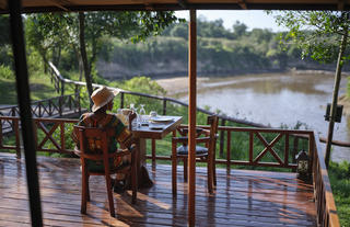 View from the deck of the confluence