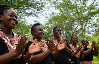 Ladies singing