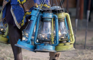 The details - oil lamps
