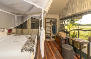 Meru tent interior
