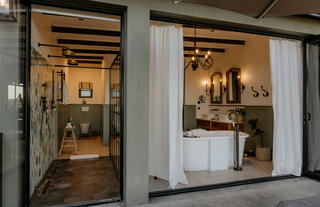 Bathroom from outside
