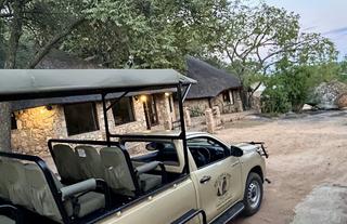 Guides prepare Safari Vehicle before daily activity