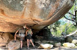 Khoi-San Rock art on Big Cave Property