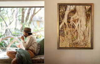 Simbavati Camp George relaxation