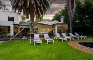 View from garden towards Patio 