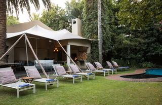 Patio and Pool area