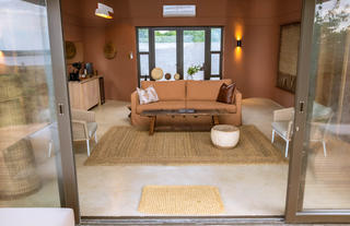 Family tent Lounge Area 