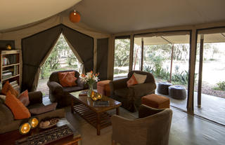 Asilia Africa | Encounter Mara - Lounge area 
